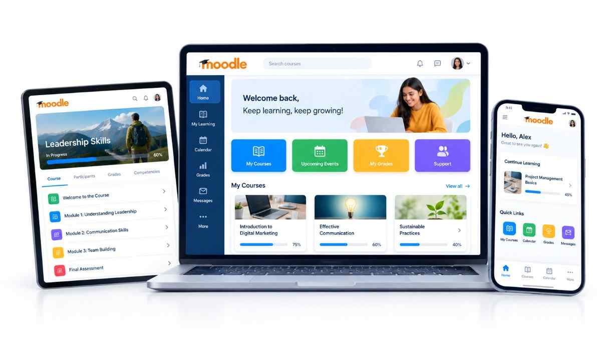 Moodle Theme UI UX Services